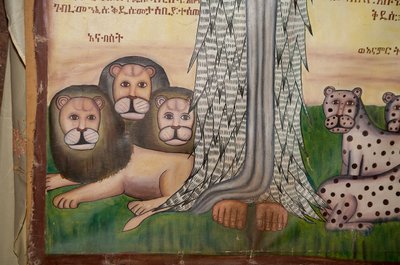Bet Amanuel Church, Lalibela, Ethiopia, Africa by Unknown